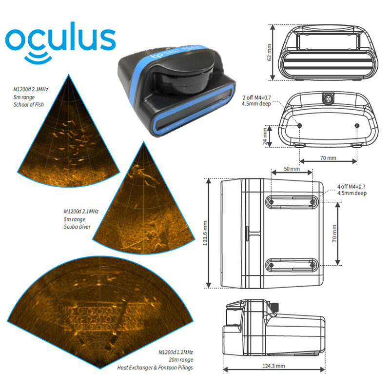 Oculus M系列多波束图像声呐(en)